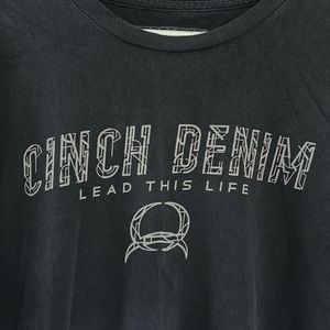 Cinch half sleeve tee shirt